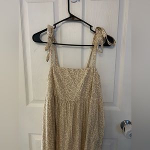 Old Navy Midi length dress with slit from knee down